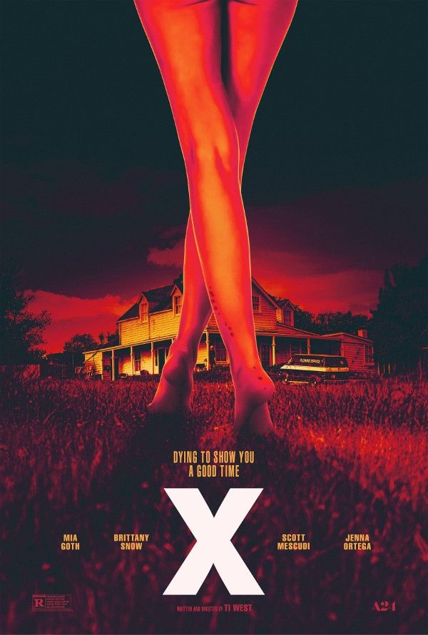 poster of [18＋] X (2022) Hindi Dubbed BluRay